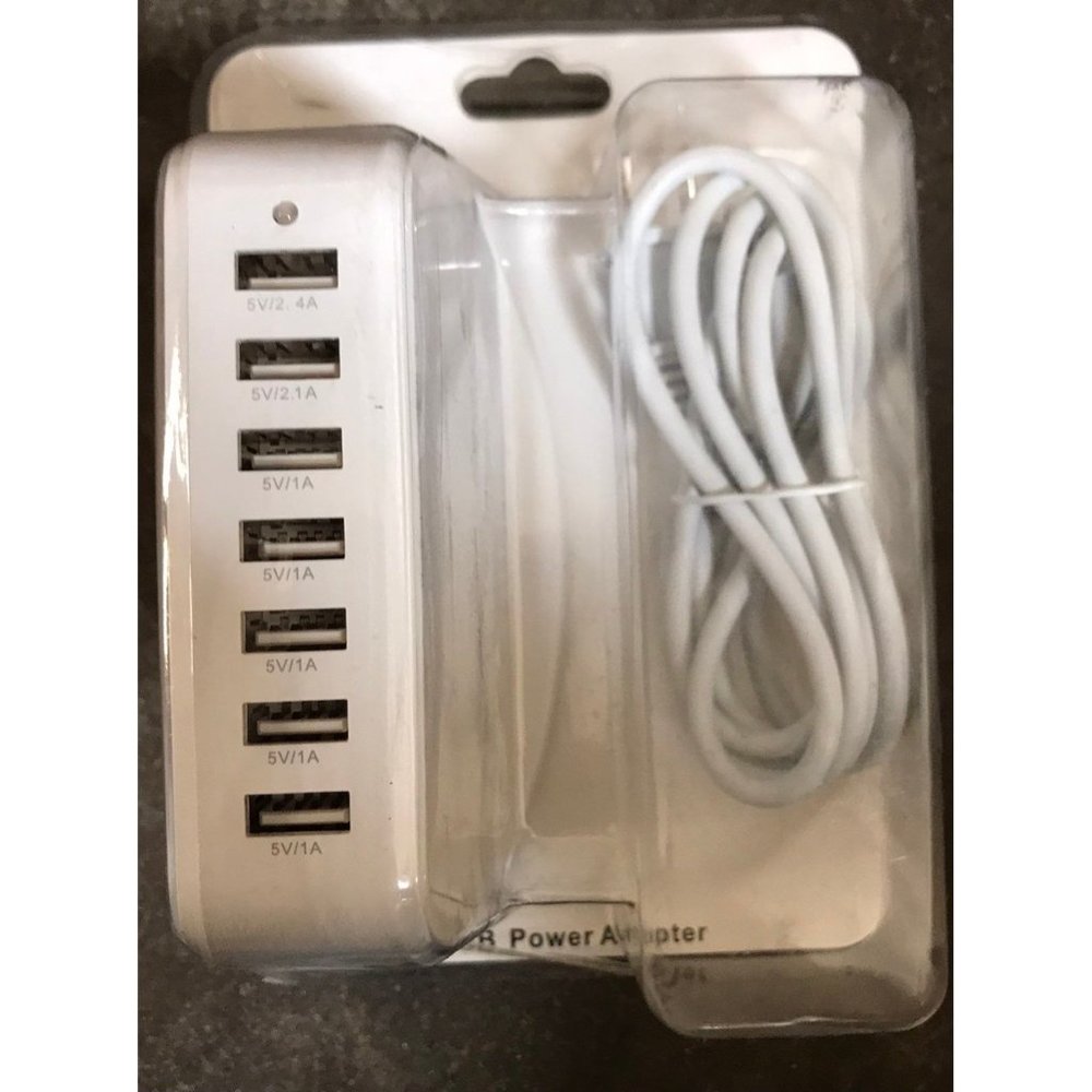 7 Port USB Charger